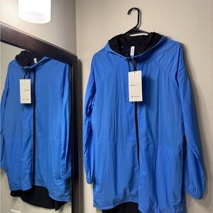 Lululemon Athletica Blue Hooded Jacket